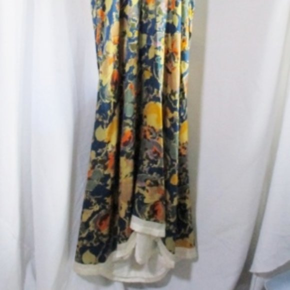 Womens CLEOPATRA Bead Sheer Maxi Floral Dress - Picture 3 of 10